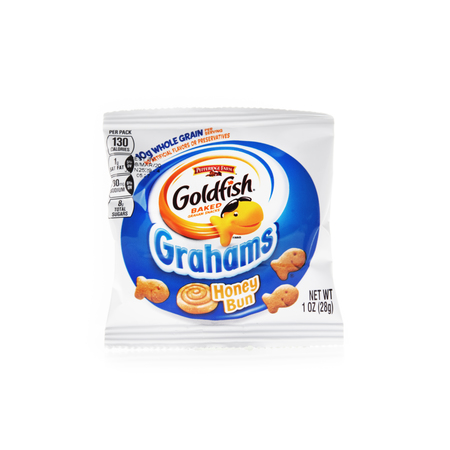 PEPPERIDGE FARMS Honey Bun Grahams Goldfish Snack Graham Crackers 1 oz., PK300 000025083